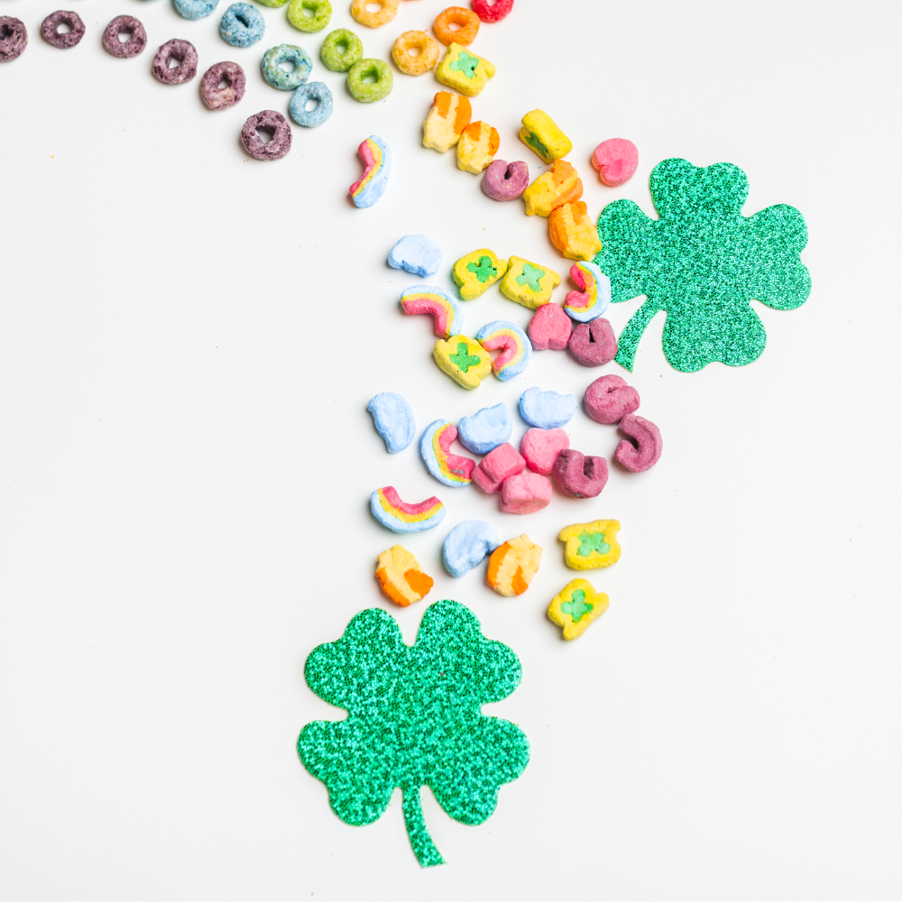 5-Pack: Four Leaf Clover: Glittering Green Shamrocks Nipple Pasties by Pastease® o/s