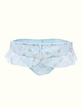 Milanblocks Blue Embroidered Panty