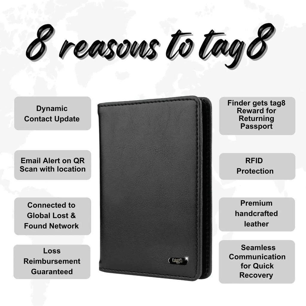 Genuine Leather Passport Case