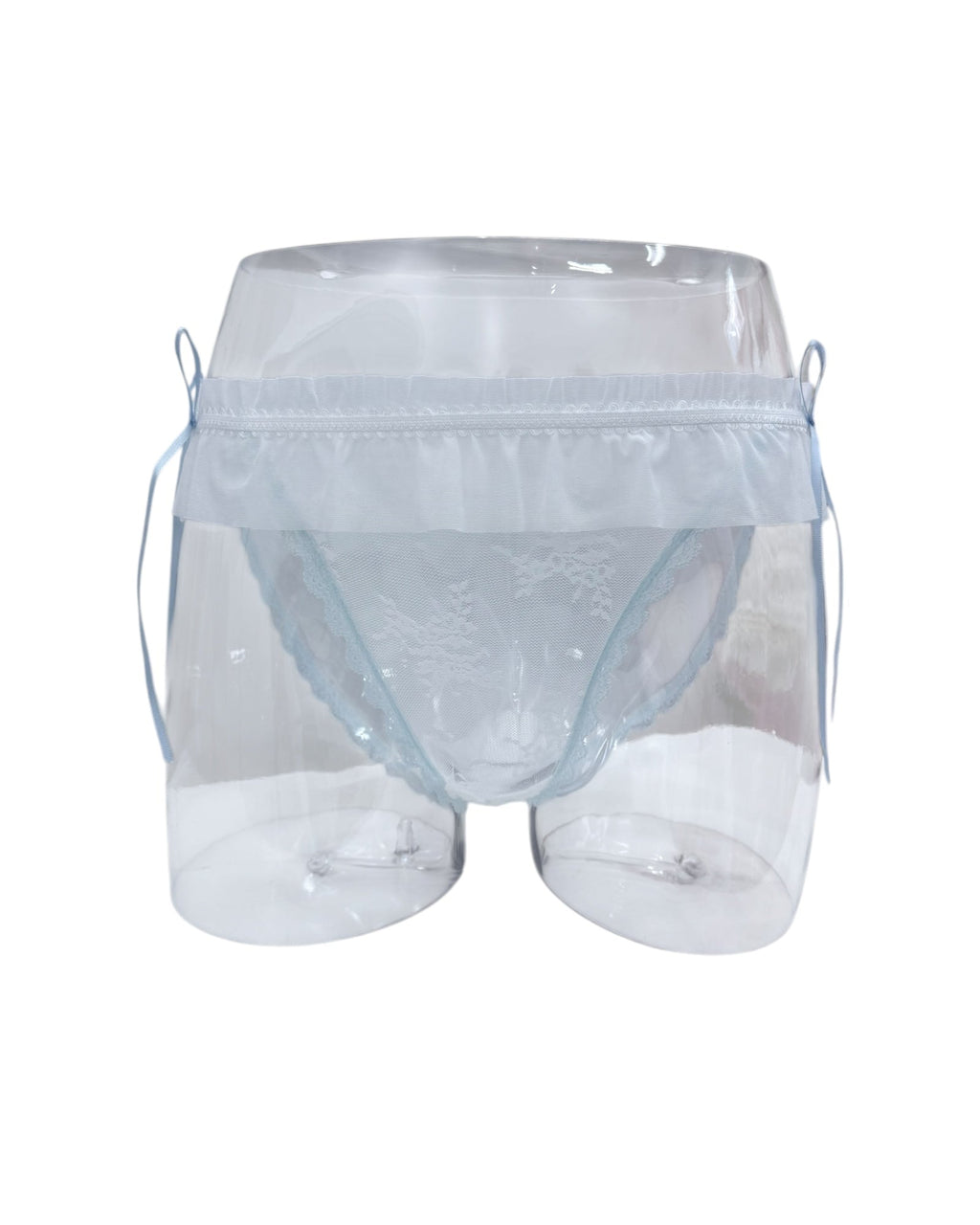 Milanblocks Coquette Ruffled Lace Panties with Bow Ties