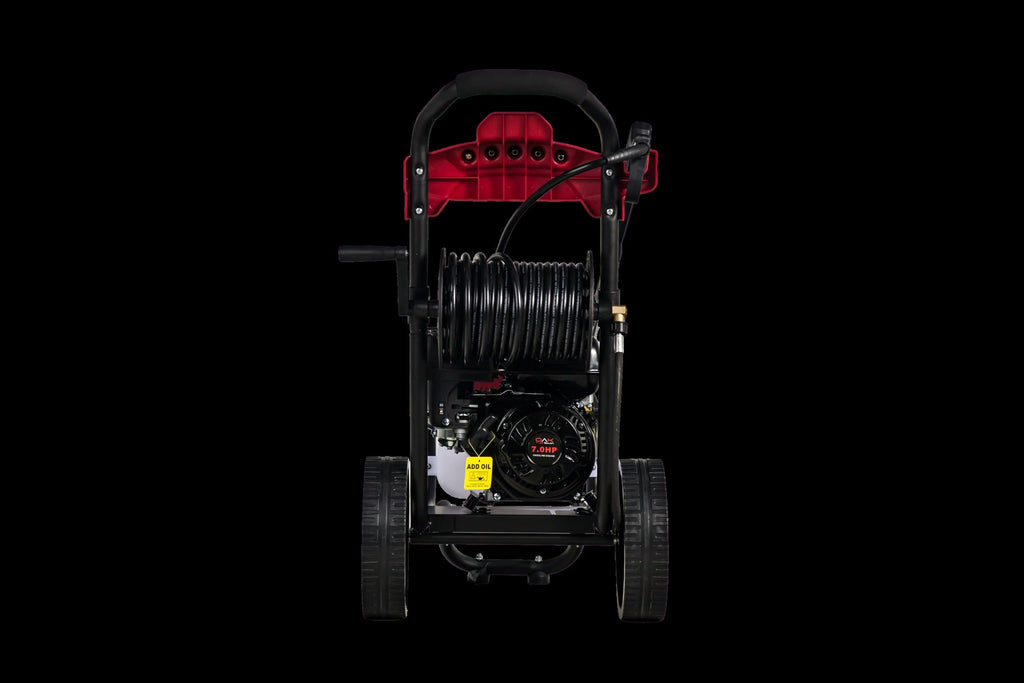 Pressure Washer, 7 HP, Gasoline-Powered, 2900 PSI