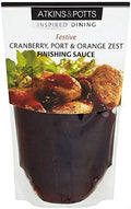 Atkin Potts Cranberry, Port & Orange Sauce 325g ***Pre-Order***