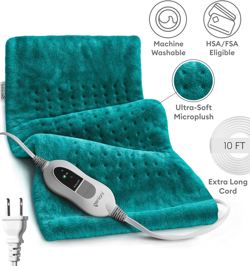 Heating Pad XL, Viridian Green