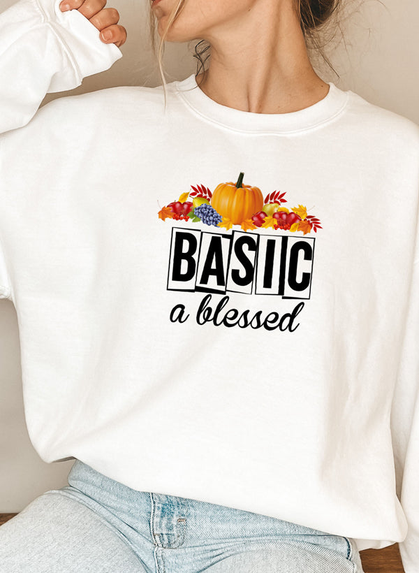 Basic & Blessed Sweat Shirt