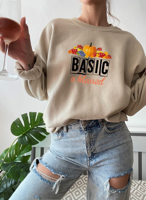 Basic & Blessed Sweat Shirt