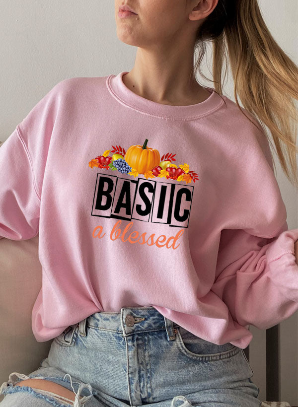 Basic & Blessed Sweat Shirt
