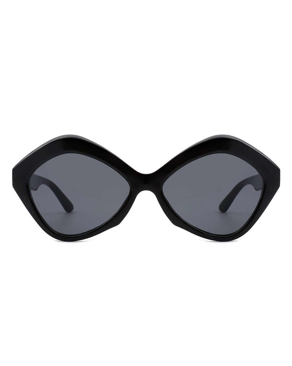 Amethyst - Women Geometric Fashion Hexagonal Cat Eye Sunglasses