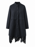 Free Spirit Lace Asymmetrical Blouse
