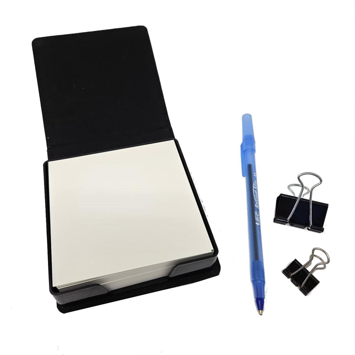 Hydrangeas in Watercolor PU Leather Note Paper Holder