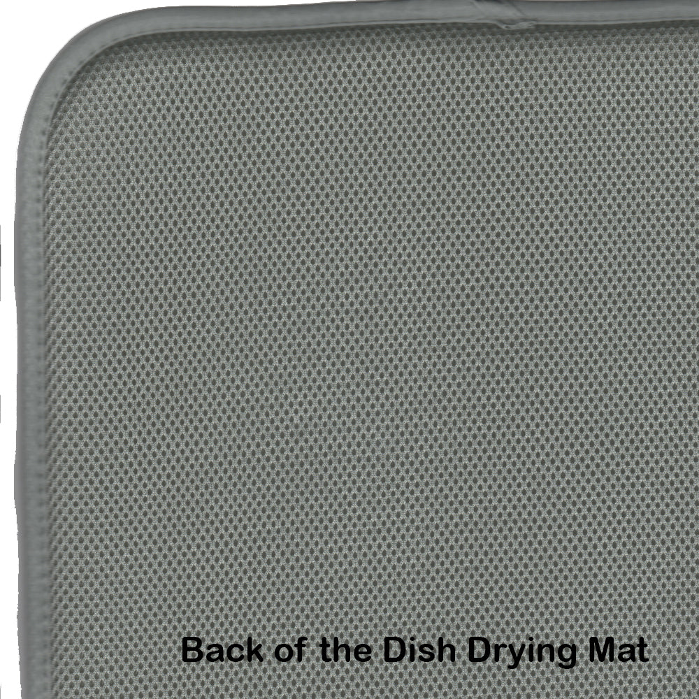 Cookies with Santa Claus Dish Drying Mat