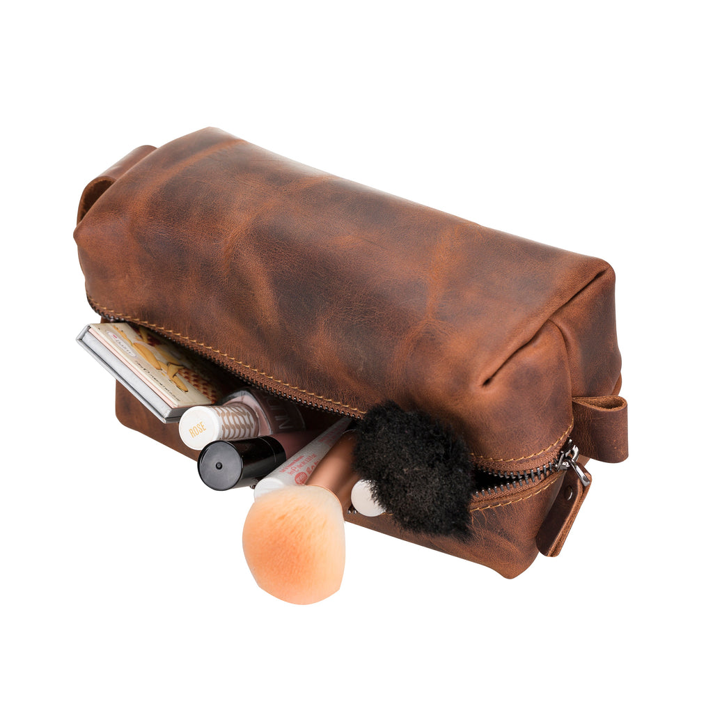 Eve Leather Dopp Kit, Medium