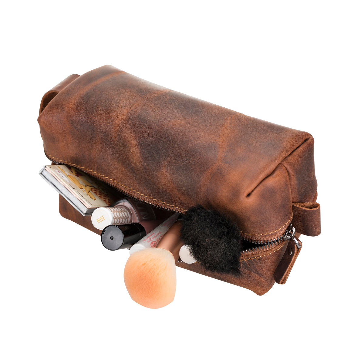 Eve Leather Dopp Kit, Medium