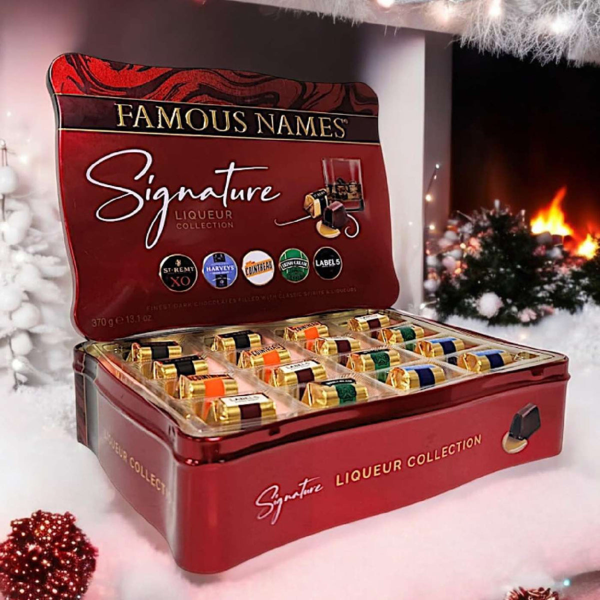 Famous Names Liqueurs Tin 370g