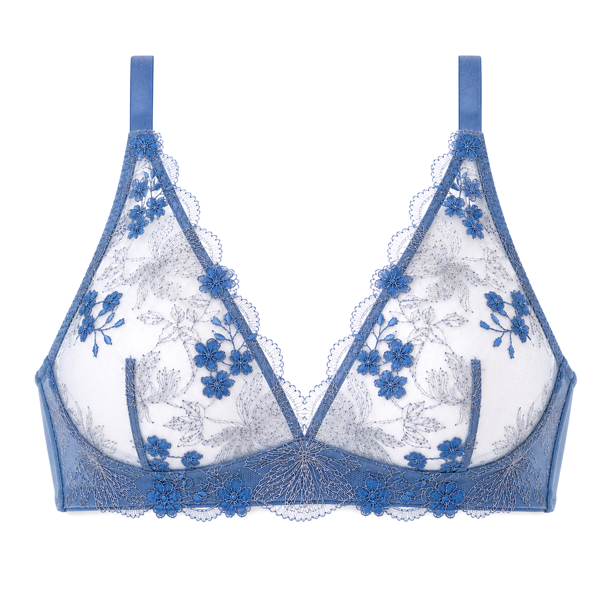 Huit Prestige Gabrielle Blue Wireless Bralette