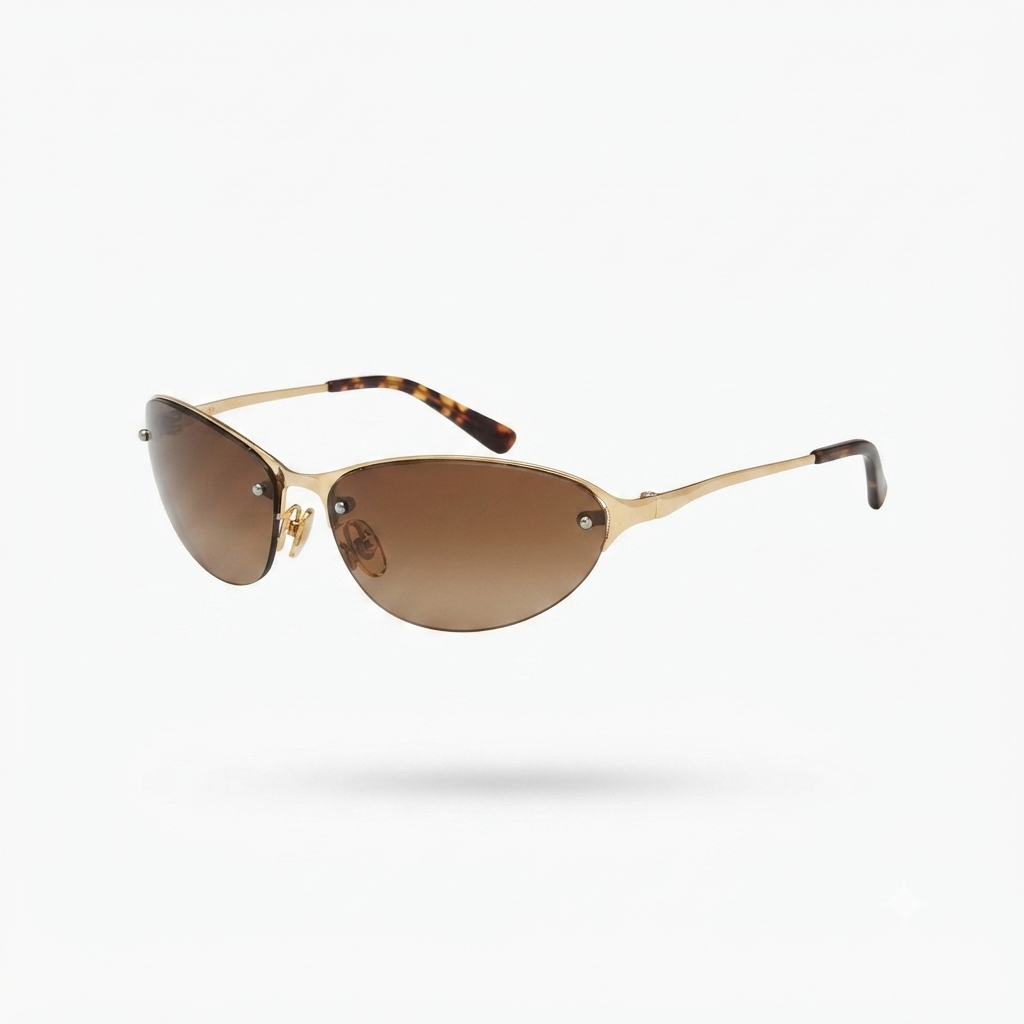 Daring Metal Cat Eye Sunglasses