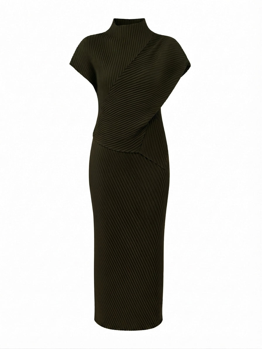 Boundless Irregular Pleated Two-Piece Set