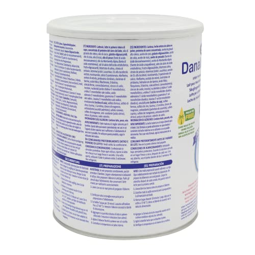 Danalac Goat Milk Infant Formula 800g Stage 1 Baby Milk Powder for Infants and Toddlers Age 0-6 Months (Pack of 3)