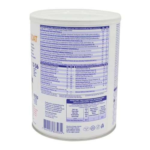 Danalac Goat Milk Growing Up Formula Stage 3 - 800g (Pack of 6)