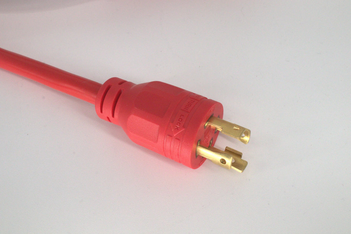 30 Amp Generator Adapter Cord, 4 Prong Twist Lock
