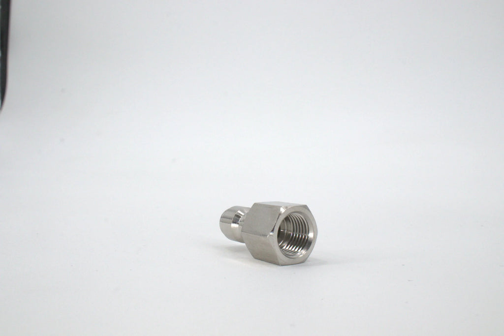 (2) Pressure Washer Quick Connect Adapter Plug, 1/4 Female or 1/4 Male