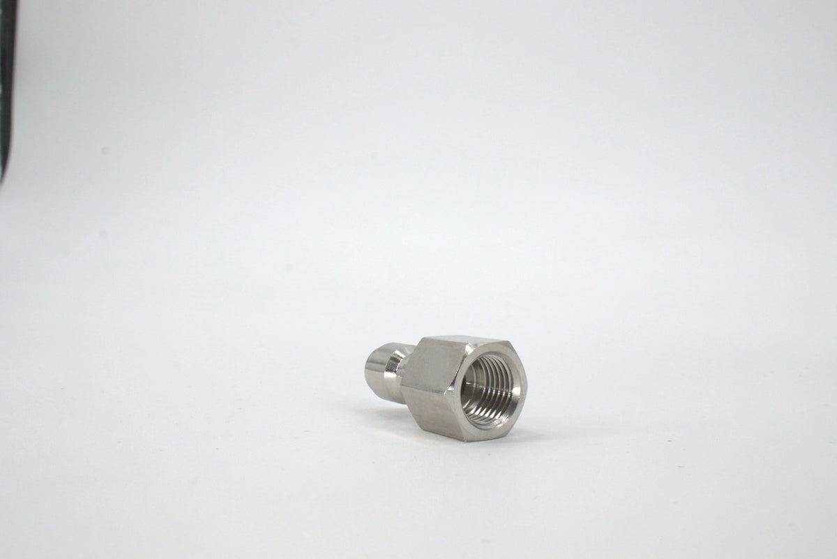 (2) Pressure Washer Quick Connect Adapter Plug, 1/4 Female or 1/4 Male