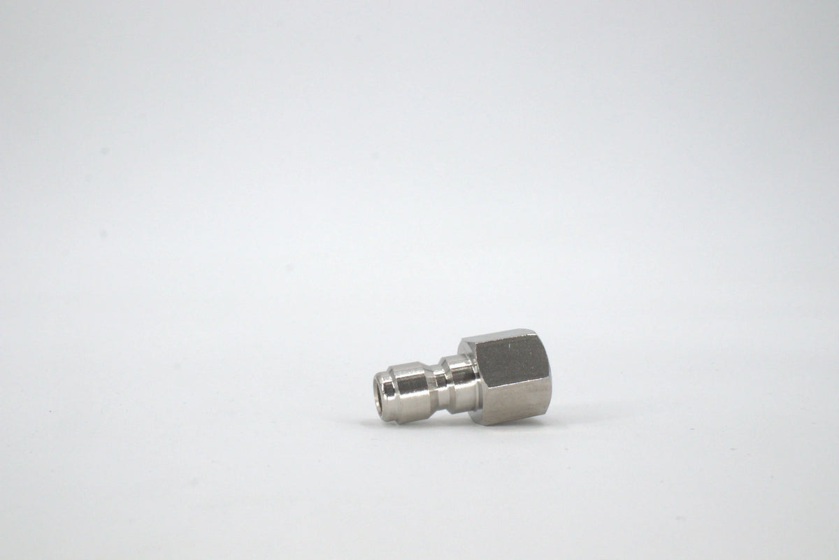 (2) Pressure Washer Quick Connect Adapter Plug, 1/4 Female or 1/4 Male