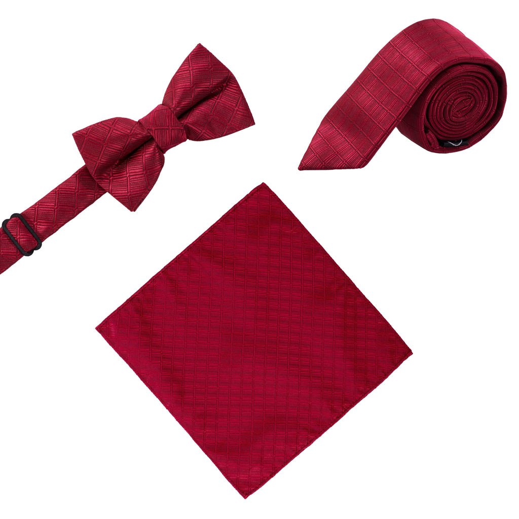 Ferrecci Boys 300 Series Vest Set Wine
