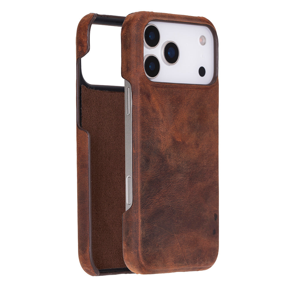 Bisbee iPhone 18 Pro Max Full-Grain Leather Case