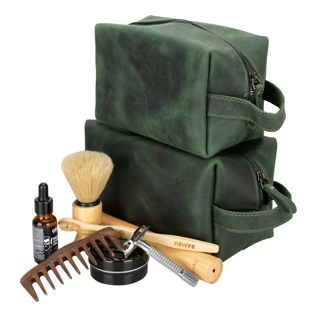 Eve Leather Dopp Kit, Medium