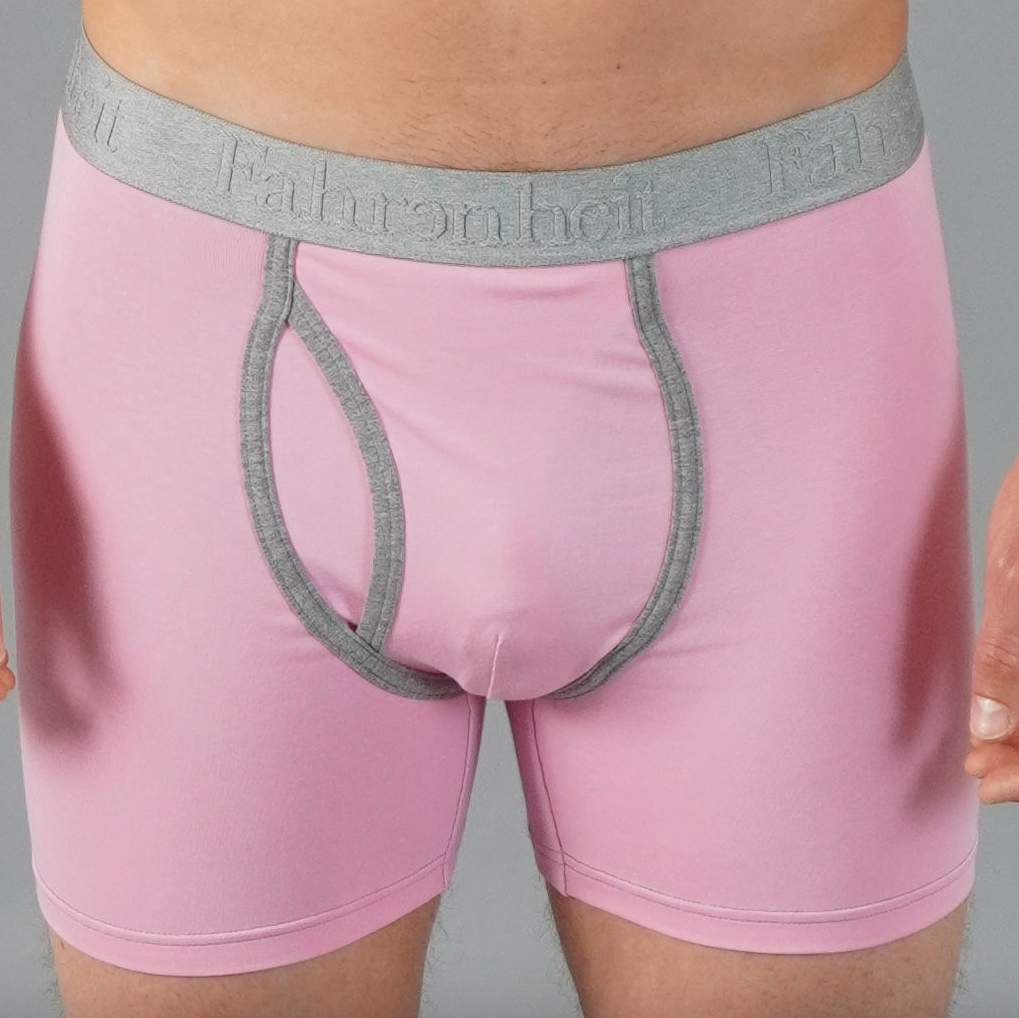Newman Boxer Brief | Solid Pink