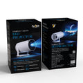 Smart LED Projector & Pursonic True Wireless Stereo Earbuds Bundle