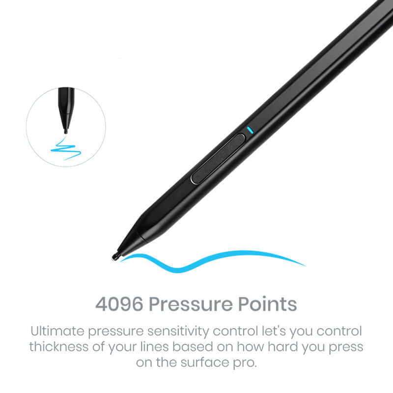 Pencil X – For Microsoft Surface Devices Supporting MPP Protocol - Black