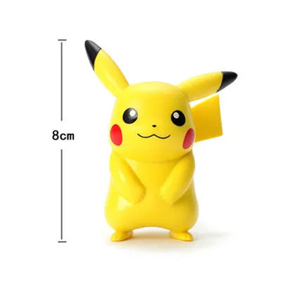 Pokemon Anime Action Figures Kawaii Toys