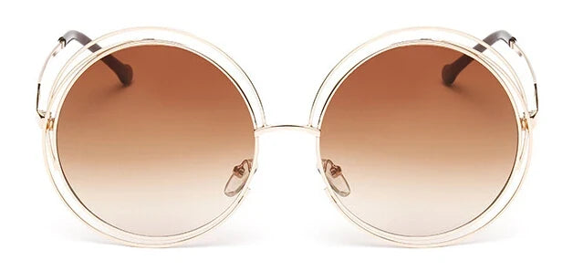 Mighty Metal Vintage Round Sunglasses