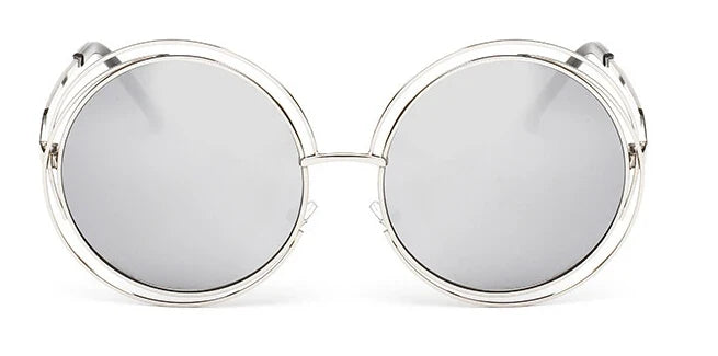 Mighty Metal Vintage Round Sunglasses