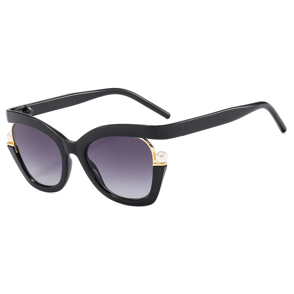 Radiant Pearl Cat Eye Sunglasses