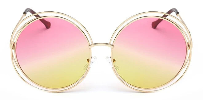 Mighty Metal Vintage Round Sunglasses