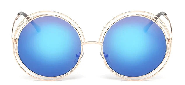 Mighty Metal Vintage Round Sunglasses