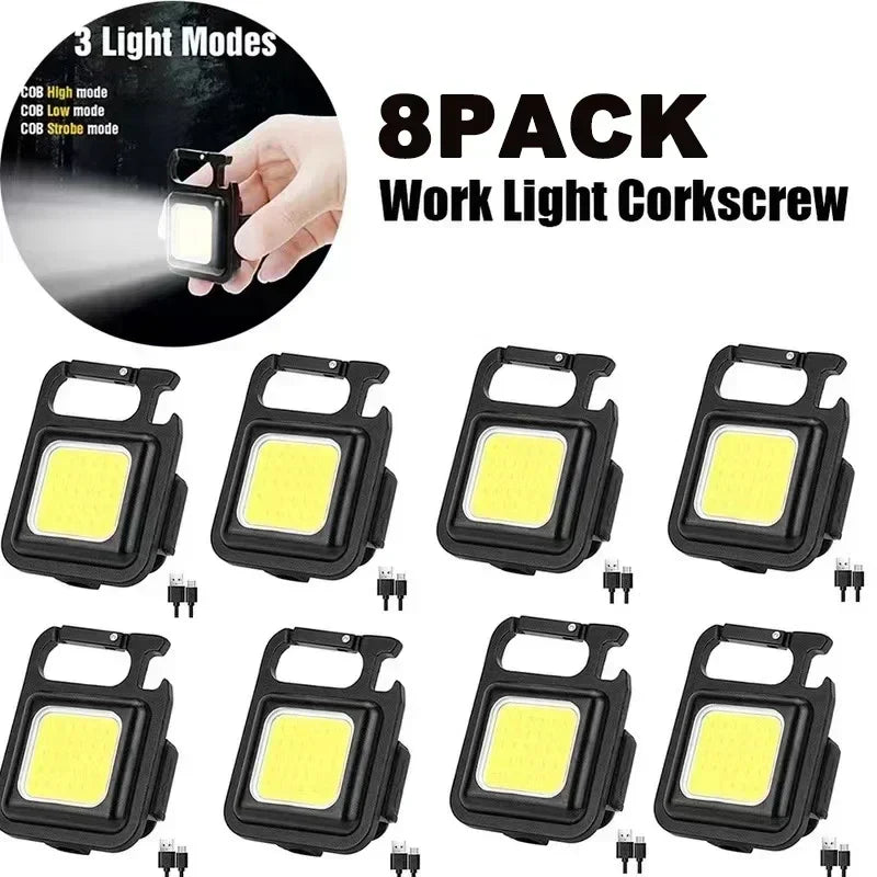 NNEOBA USB Rechargeable Pocket Flashlight