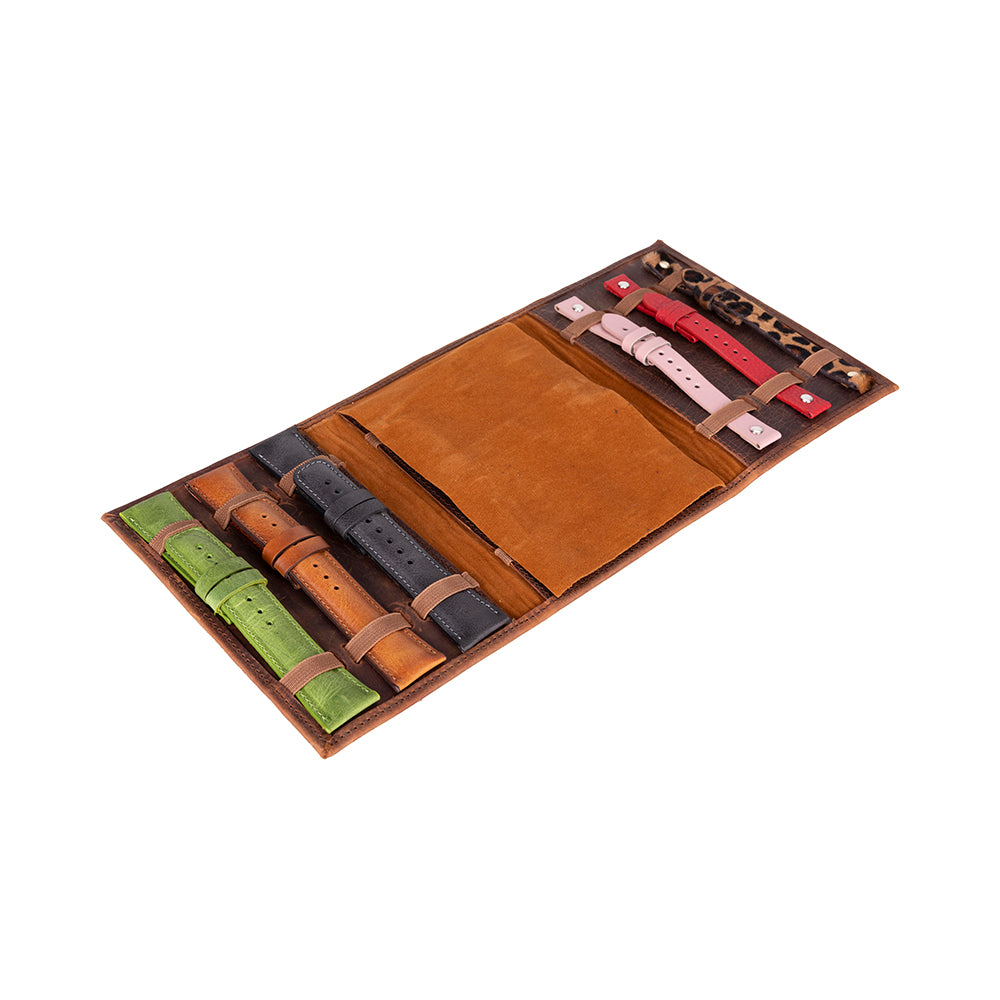 Triple Watch Band Leather Organizer