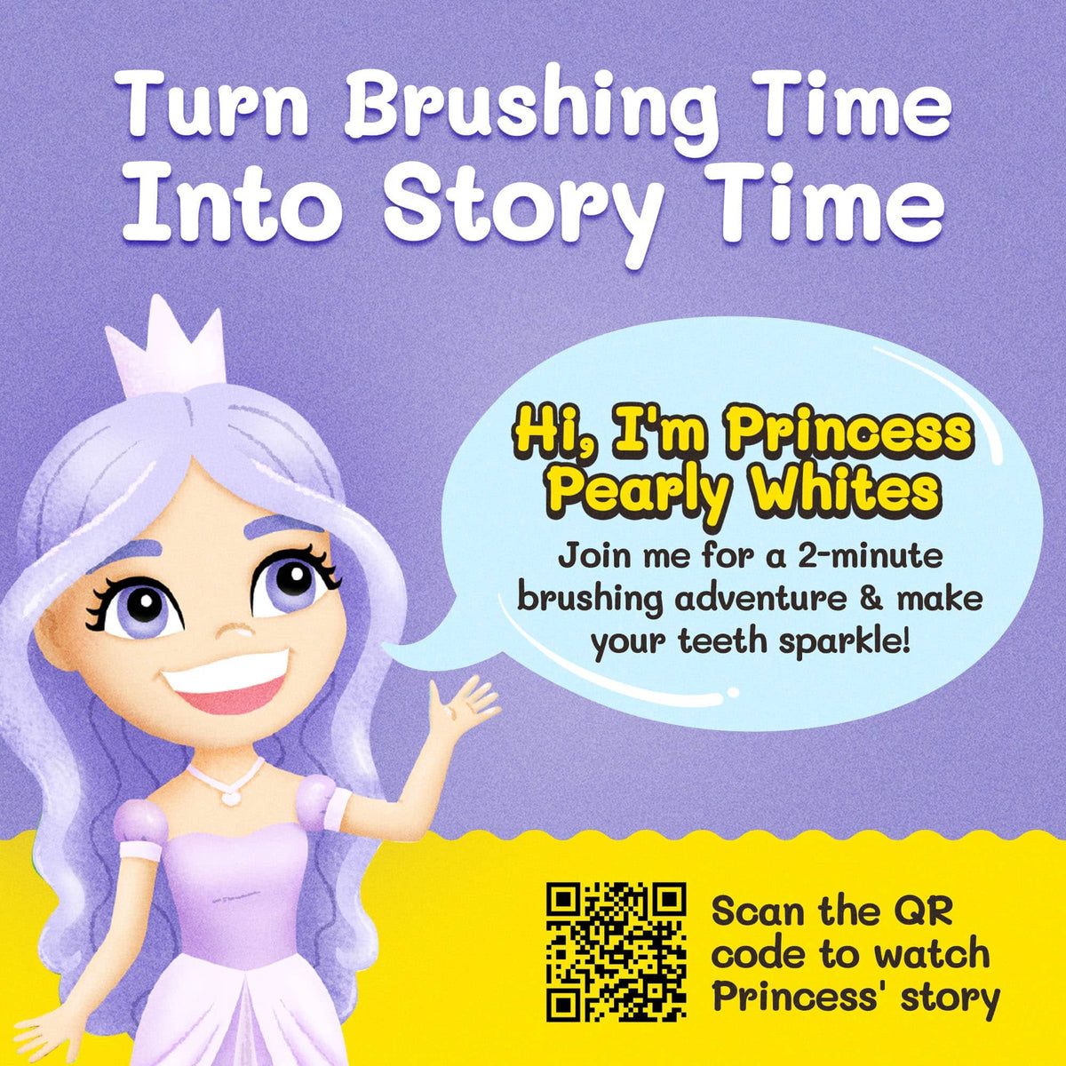 Toothbrush Toys Kids Character Toothbrush Bundle Petey & Princess