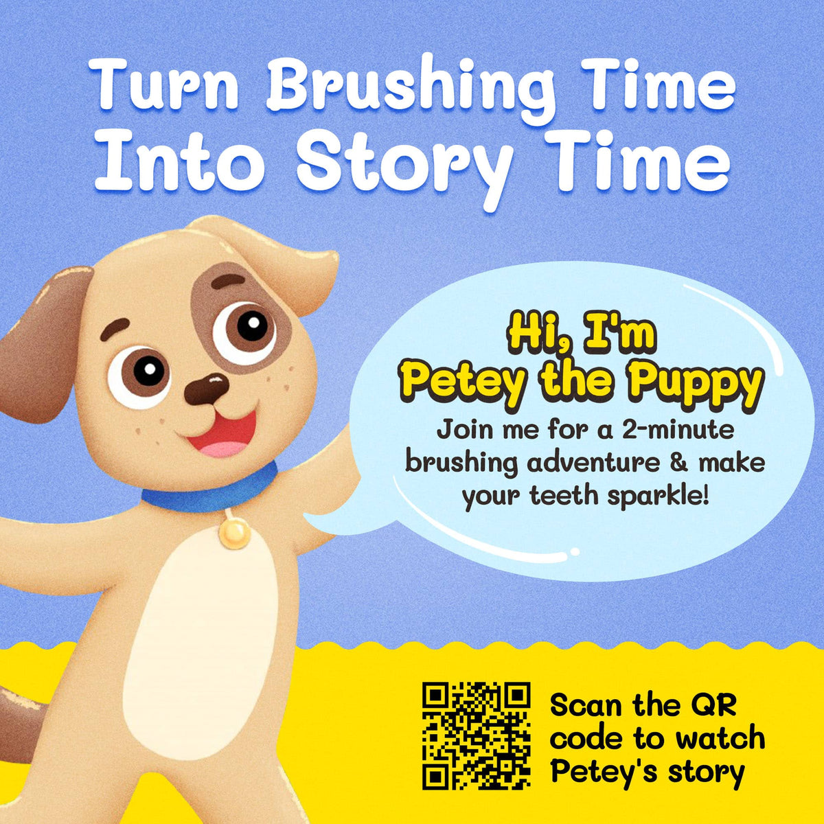 Toothbrush Toys Kids Character Toothbrush Set with Storybook