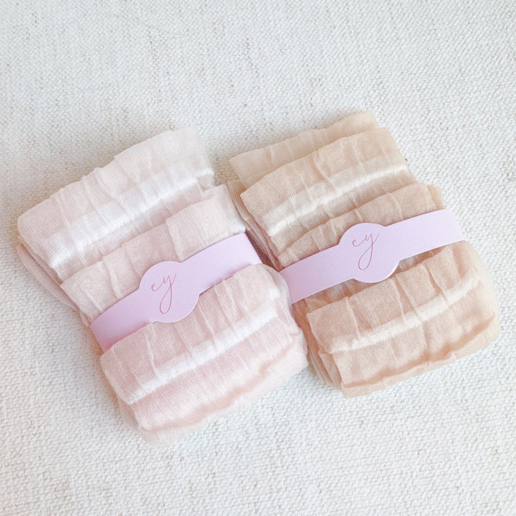 Tulle Lace Cascade Socks Set Of 2