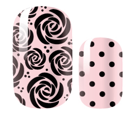 Pink Rose Dots