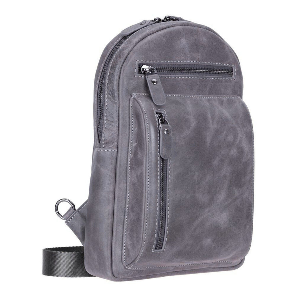Athens Unisex Leather Cross Bag