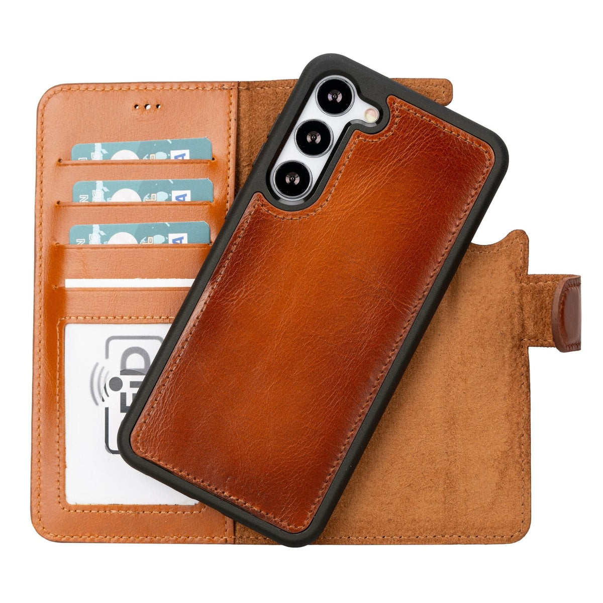 Buffalo Samsung Galaxy S21 Series Detachable Leather Wallet Case