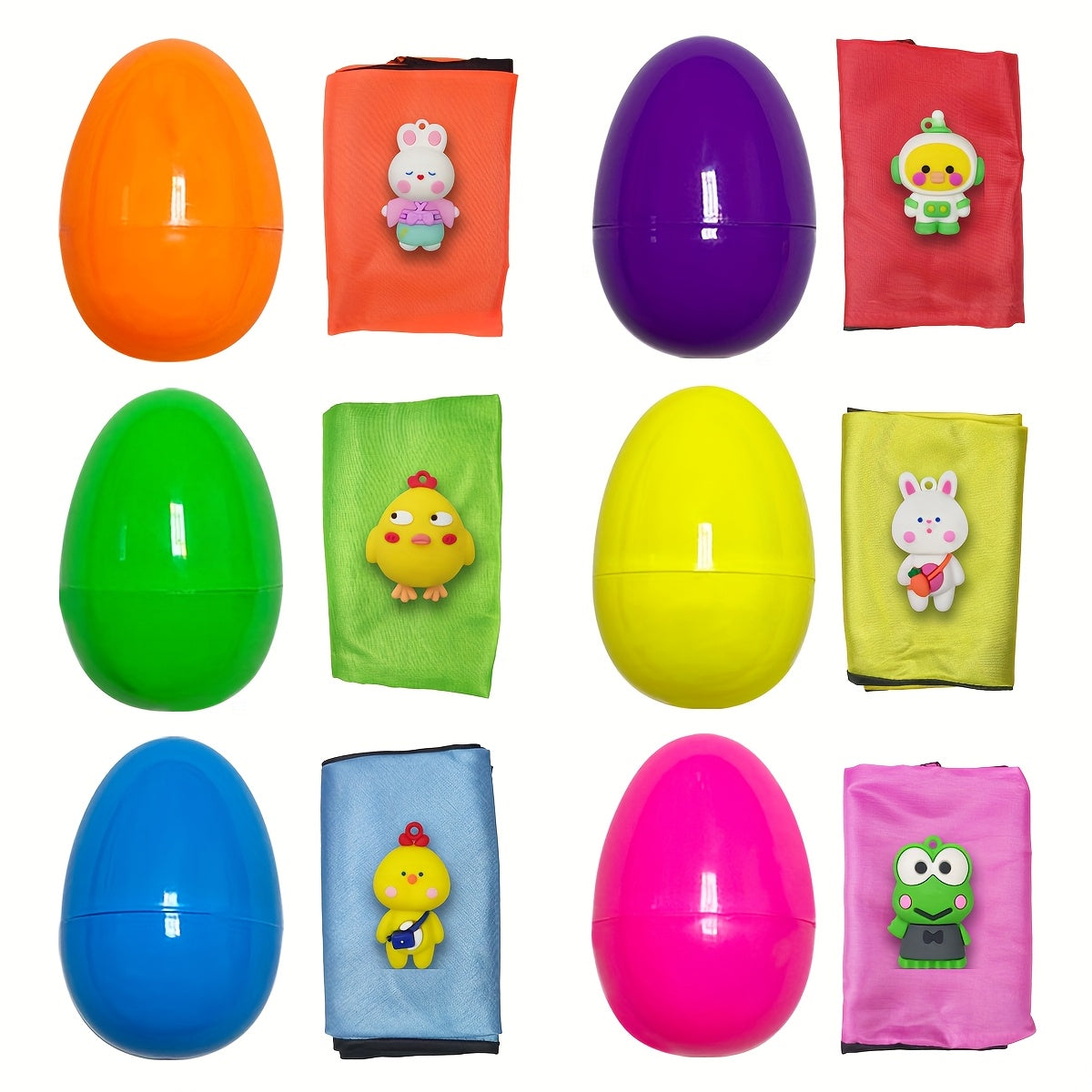 4pcs Easter Parachute Eggs Toys for Kids