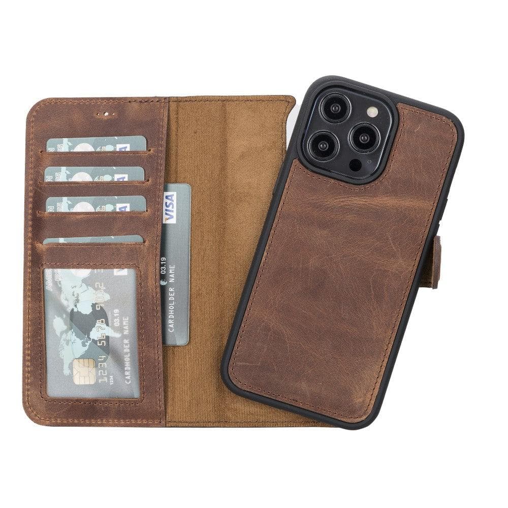 Casper iPhone 11 Series Detachable Leather Wallet Case