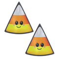 5-Pack: Candy Corn: Happy Kawaii Halloween Nipple Pasties by Pastease® o/s