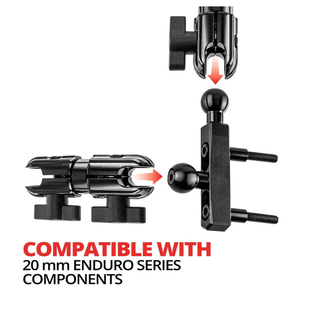 PERCH / BRAKE / CLUTCH MOUNT | DUAL 20MM BALL